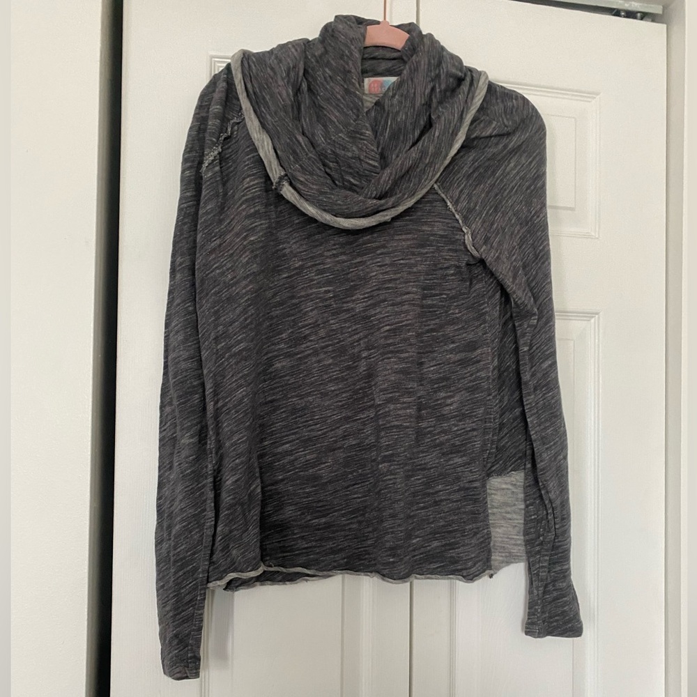 Free People Beach Cozy Gray Women's Sweater